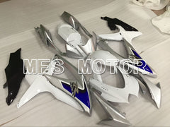 Suzuki GSXR600 GSXR750 2008-2010 Injection ABS Fairing - Factory Style - White Silver - MFS5091