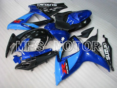 Suzuki GSXR600 GSXR750 2006-2007 Injection ABS verkleidung - Factory - Blau Schwarz - MFS4963