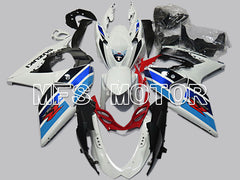 Suzuki GSXR1000 2009-2016 Injection ABS verkleidung - Factory Style - Weiß Blau - MFS5767