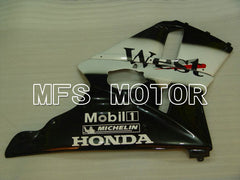 HONDA CBR 250RR MC22 1990-1998 Injection ABS Fairing - West - Black White - MFS4569