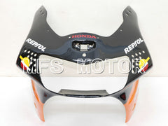Carénage ABS Honda CBR900RR 919 1998-1999 - Repsol - Noir Rouge Orange - MFS6488