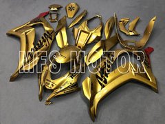 Carénage ABS injecté Kawasaki ZX10R 2016-2020 - Style usine - Or - MFS8397