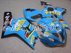 Suzuki GSXR600 GSXR750 2004-2005 Injection ABS Fairing - Rizla+ - Blue - MFS4850