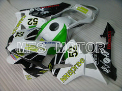 Honda CBR600RR 2003-2004 Injection ABS verkleidung - HANN Spree - Weiß Schwarz Grün - MFS2061
