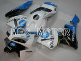 Carénage ABS injecté Honda CBR600RR 2003-2004 - HRC - Blanc Noir Bleu - MFS2063