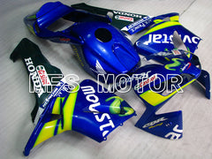 Carénage ABS injecté Honda CBR600RR 2003-2004 - Castrol - Vert Bleu - MFS2066