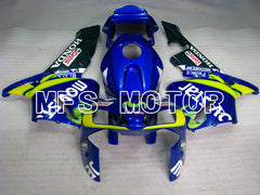 Carénage ABS injecté Honda CBR600RR 2003-2004 - Castrol - Vert Bleu - MFS2066
