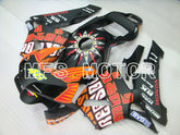Carénage ABS injecté Honda CBR600RR 2003-2004 - PEPSL - Noir Orange Mat - MFS2067