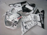 Carénage ABS injecté Suzuki GSXR600 2001-2003 - Conora - Noir Blanc - MFS2068