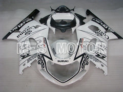 Suzuki GSXR600 2001-2003 Injection ABS verkleidung - Conora - Schwarz Weiß - MFS2068