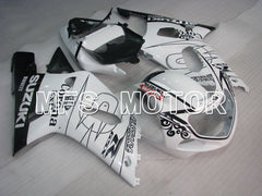 Suzuki GSXR600 2001-2003 Injection ABS verkleidung - Conora - Schwarz Weiß - MFS2068
