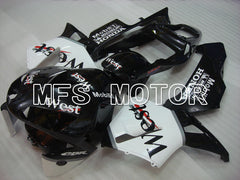 Carénage ABS injecté Honda CBR600RR 2003-2004 - Ouest - Blanc Noir - MFS2071