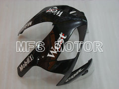 Carénage ABS injecté Honda CBR600RR 2003-2004 - Ouest - Blanc Noir - MFS2071