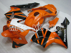 Honda CBR600RR 2003-2004 Injection ABS verkleidung - Factory Style - Weiß Schwarz Orange - MFS2072