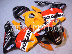 Carénage ABS injecté Honda CBR600RR 2003-2004 - Repsol - Orange Rouge Noir - MFS2077