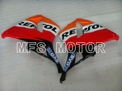 Carénage ABS injecté Honda CBR600RR 2003-2004 - Repsol - Orange Rouge Noir - MFS2078