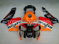 Carénage ABS injecté Honda CBR600RR 2003-2004 - Repsol - Orange Rouge Noir - MFS2080