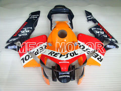 Carénage ABS injecté Honda CBR600RR 2003-2004 - Repsol - Orange Rouge Bleu - MFS2081