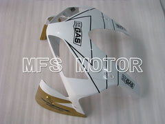Honda CBR600RR 2003-2004 Injection ABS verkleidung - Repsol - Weiß Gold - MFS2082