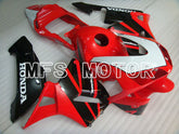 Carénage ABS injecté Honda CBR600RR 2003-2004 - Style usine - Rouge Noir Blanc - MFS2087