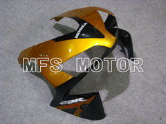 Carénage par injection ABS Honda CBR600RR 2003-2004 - Style usine - Or Argent Noir - MFS2098
