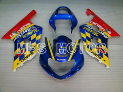 Suzuki GSXR600 2001-2003 Injection ABS Fairing - Movistar - Red Blue - MFS2101