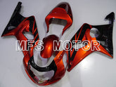 Suzuki GSXR750 2000-2003 Injection ABS verkleidung - Factory Style - Schwarz Rot - MFS6944