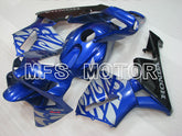 Carénage ABS injecté Honda CBR600RR 2003-2004 - Autres - Bleu Argent - MFS2108