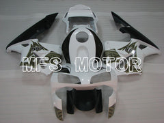 Honda CBR600RR 2003-2004 ABS Injection Fairing - Others - ArmyGreen White Black - MFS2111