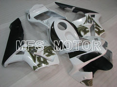 Honda CBR600RR 2003-2004 ABS Injection Fairing - Others - ArmyGreen White Black - MFS2111