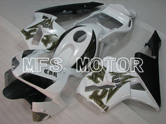 Honda CBR600RR 2003-2004 ABS Injection Fairing - Others - ArmyGreen White Black - MFS2111