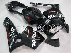 Honda CBR600RR 2003-2004 ABS-Spritzgussverkleidung - Repsol - Schwarz - MFS2113