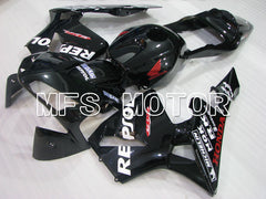 Honda CBR600RR 2003-2004 ABS-Spritzgussverkleidung - Repsol - Schwarz - MFS2113