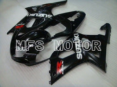 Suzuki GSXR600 2001-2003 Injection ABS Fairing - Factory Style - Black - MFS2114