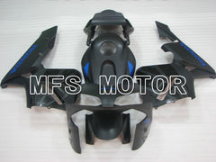 Honda CBR600RR 2003-2004 ABS-Spritzgussverkleidung - Factory Style - Schwarz matt - MFS2116