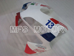 Honda CBR600RR 2003-2004 ABS Injection Fairing - PATA - White Red Blue - MFS2126