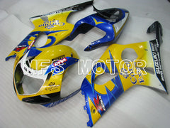 Suzuki GSXR750 2000-2003 Injection ABS verkleidung - Factory Style - Schwarz Gelb Blau - MFS6954