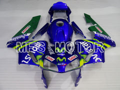 Honda CBR600RR 2003-2004 ABS Injection Fairing - Castrol - Green Blue - MFS2133