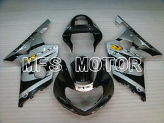 Suzuki GSXR600 2001-2003 Injection ABS verkleidung - Factory Style - Schwarz Silber - MFS2134