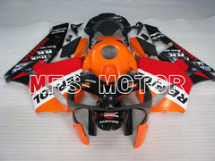 Honda CBR600RR 2003-2004 ABS Injection Fairing - Repsol - Red Orange Black - MFS2143