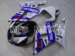 Suzuki GSXR600 2001-2003 Injection ABS Fairing - MOTUL - White Blue - MFS2147