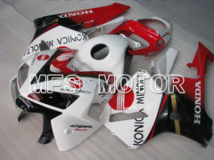 Carénage ABS injecté Honda CBR600RR 2005-2006 - Konica Minolta - Rouge Noir Blanc - MFS2159