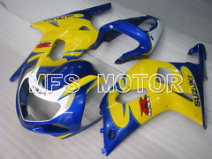 Suzuki GSXR600 2001-2003 Injection ABS verkleidung - Factory Style - Gelb Blau - MFS2166
