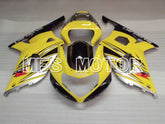 Carénage ABS injecté Suzuki GSXR750 2000-2003 - Style usine - Noir Jaune - MFS6978