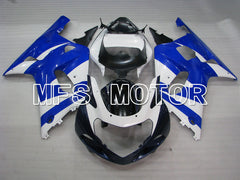 Carénage ABS injecté Suzuki GSXR750 2000-2003 - Style usine - Blanc Bleu - MFS6982