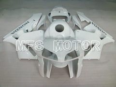 Carénage ABS injecté Honda CBR600RR 2005-2006 - Style usine - Blanc - MFS2177