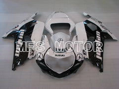 Suzuki GSXR600 2001-2003 Injection ABS verkleidung - Factory Style - Schwarz Weiß - MFS2179