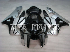 Carénage ABS injecté Honda CBR600RR 2005-2006 - Style usine - Noir Argent - MFS2187