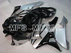 Carénage ABS injecté Honda CBR600RR 2005-2006 - Style usine - Noir Argent - MFS2187