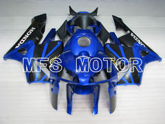 Carénage ABS injecté Honda CBR600RR 2005-2006 - Style usine - Bleu Noir - MFS2190